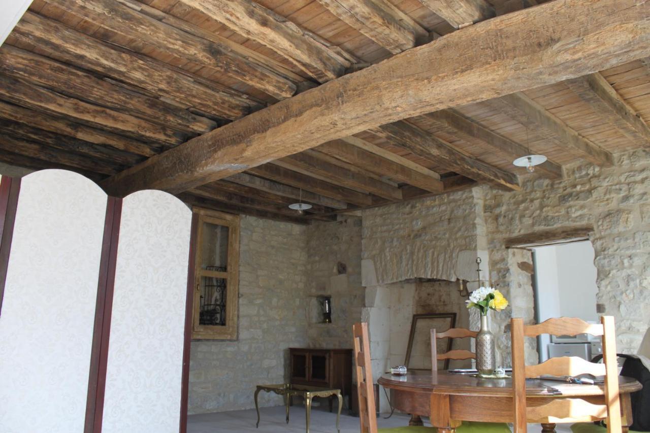 Charmante Maison Pierres 1768 Polisy エクステリア 写真